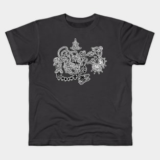 q31: blade and scythe Kids T-Shirt